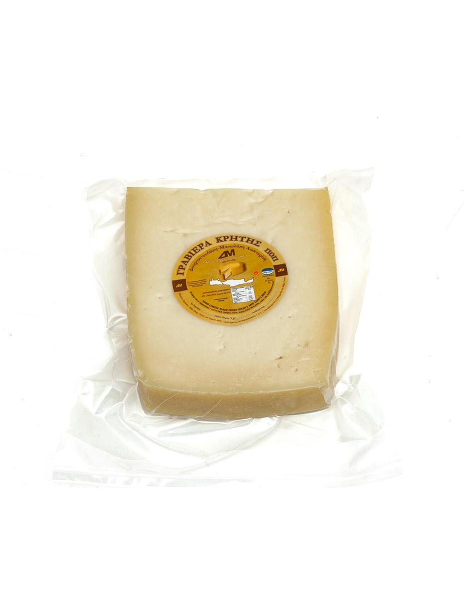 CRETAN GRAVIERA CHEESE PDO DOUROUNTOUDAKI