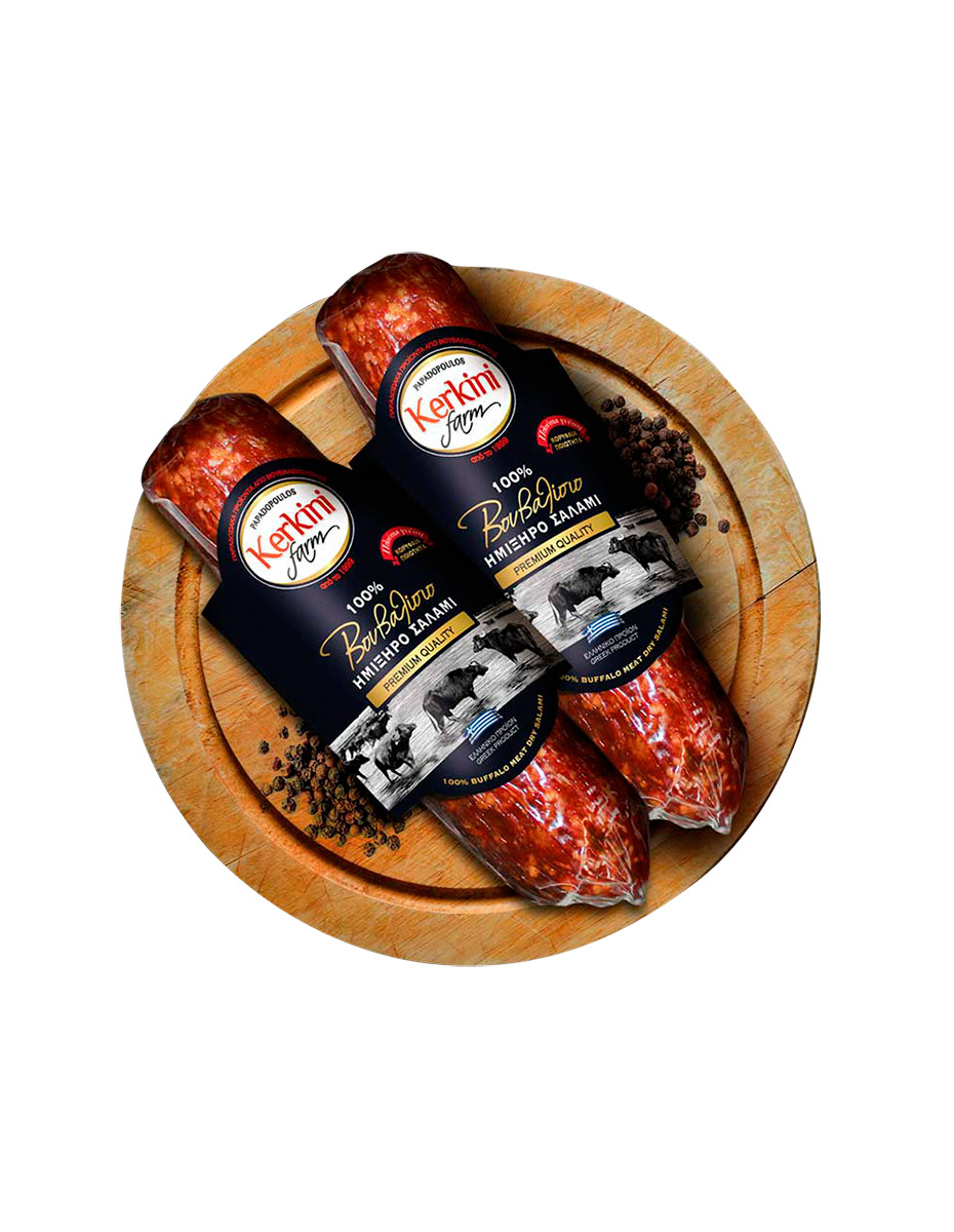 100% BUFFALO SEMI-DRY SALAMI 200gr.