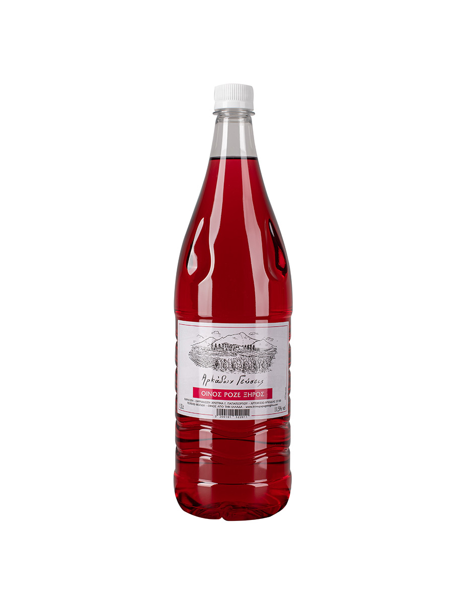 DRY ROSE WINE ARKADON GEFSEIS