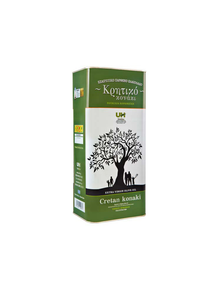 EXTRA VIRGIN OLIVE OIL CRETAN KONAKI 5LT CAN