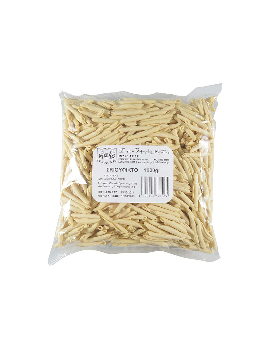 MELKO HANDMADE PASTA WITH CAROB 1kg